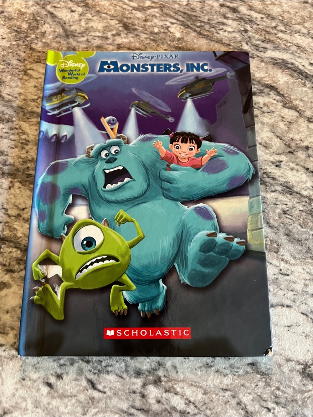 🇺🇸$3🇺🇸 Monsters, Inc. Scholastic Kids Book GUC